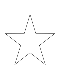 7 Inch Star Coloring Pages Pdf, Free Vectors File